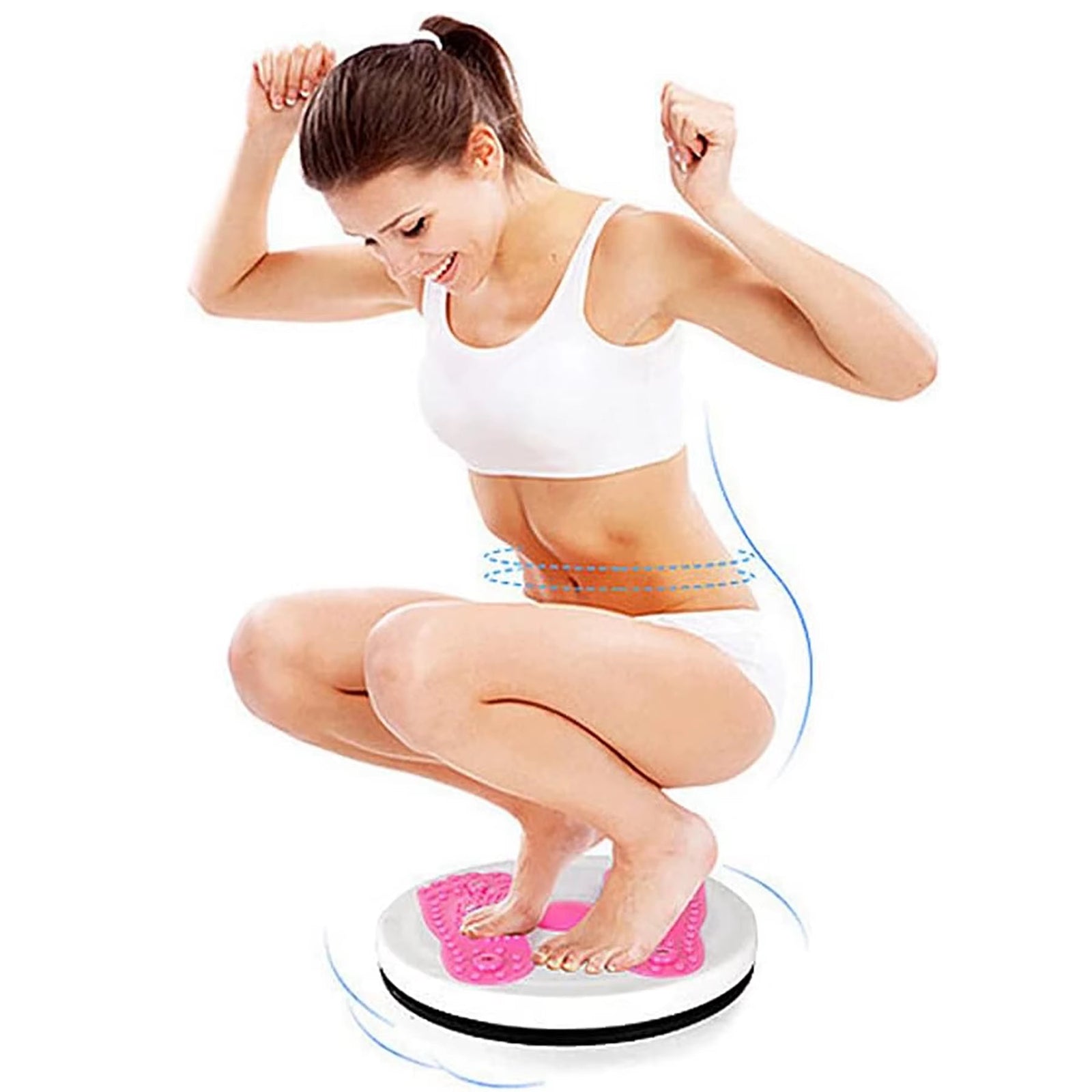 SlimTwist Abdominal Fitness Disc – Twisting Disc for Weight Loss, Fat Burning & Full Body Toning