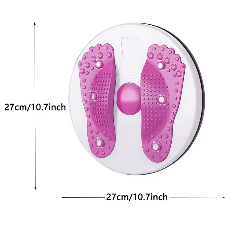 SlimTwist Abdominal Fitness Disc – Twisting Disc for Weight Loss, Fat Burning & Full Body Toning